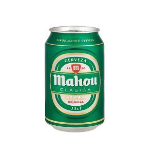 Lata cerveza Mahou clasica-33cl